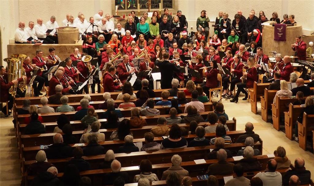 Unter dem Motto „Sing mit!“ präsentiert der Musikverein Mühlacker zusammen mit sieben Chören aus dem gesamten Stadtgebiet ein vielfältiges Programm. Fotos: Müller