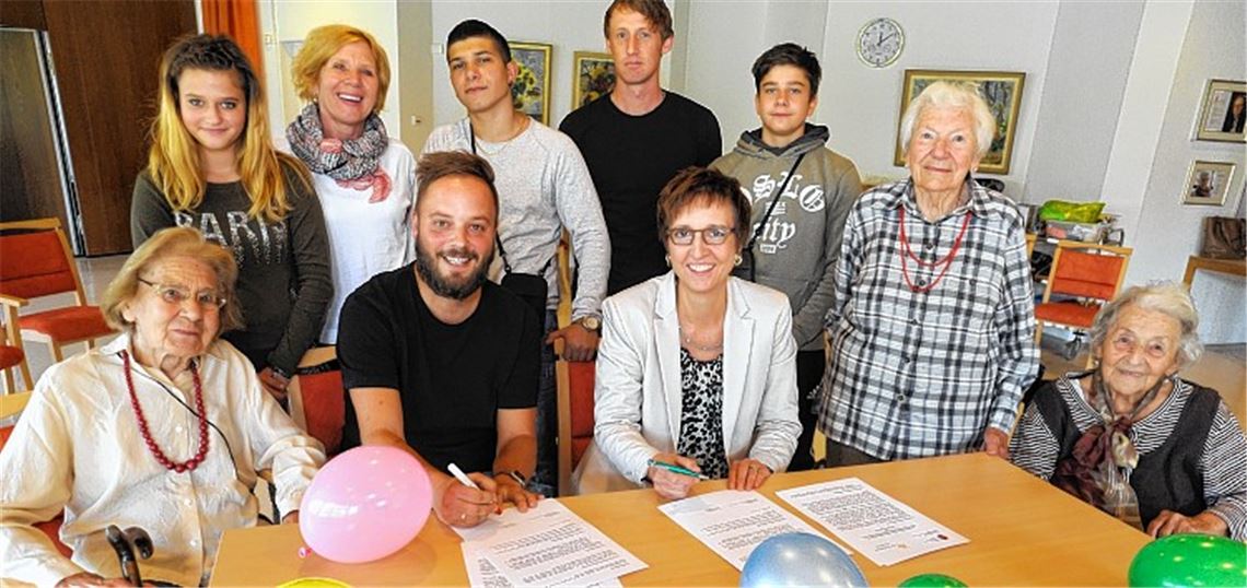 Generationen lernen voneinander