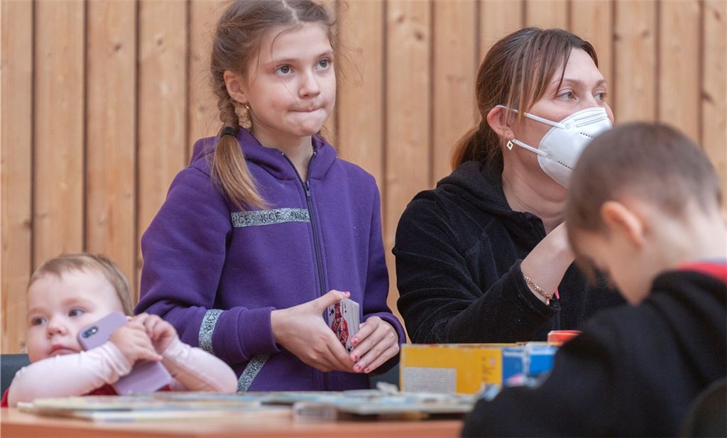 Unter den Ukraine-Flüchtlingen sind viele Kinder, die eine besondere Betreuung brauchen. Foto: Fotomoment