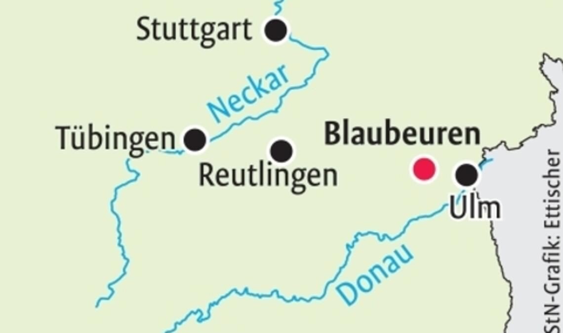 Unterhalb der 12 000-Einwohner-Stadt Blaubeuren erstreckt sich das gigantische Blauhöhlensystem.