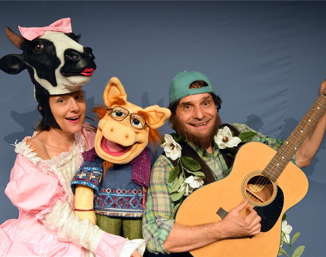 Unterhaltung für Kinder wird im Uhlandbau geboten. Foto: Frank Klaffke, Theater Sturmvogel