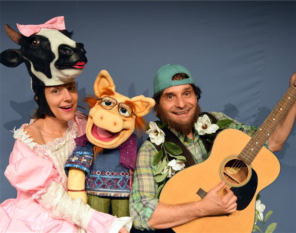 Unterhaltung für Kinder wird im Uhlandbau geboten. Foto: Frank Klaffke, Theater Sturmvogel