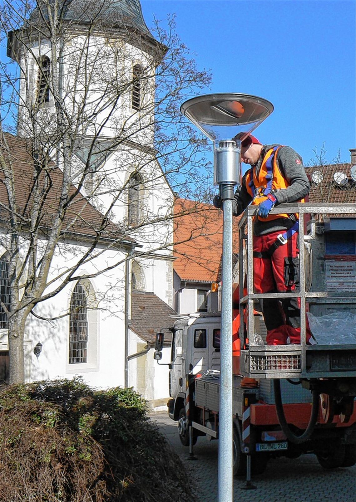 Unterhaltung und Betriebsführung der Straßenbeleuchtung beschäftigen den Sternenfelser Gemeinderat.