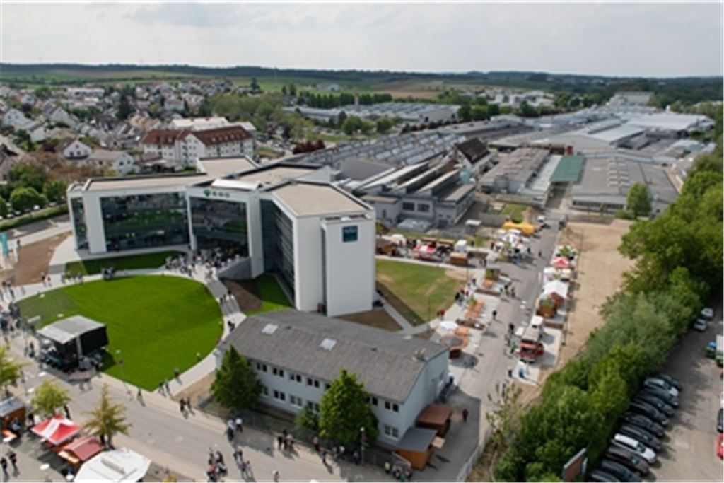 Unternehmen auf Wachstumskurs: die neu eingeweihte Firmenzentrale der E.G.O.-Gruppe am 17. Mai 2019 in Oberderdingen. Fotos: Hangst/Getty Images
