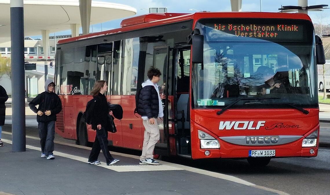 Unternehmen sorgen im Auftrag des Enzkreises und der Stadt Pforzheim für den Busverkehr. Die Vergabe einiger Linien hat zuletzt nicht nur das Gericht beschäftigt. Foto: Friedrich