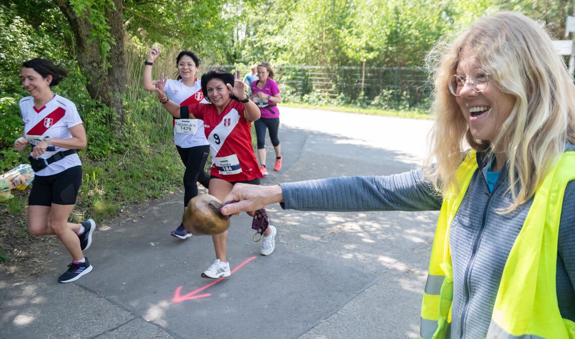 Unterstützung auf der Strecke