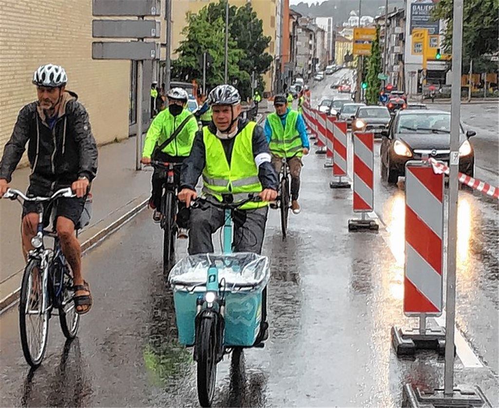 Wenn plötzlich ein neuer Radweg entsteht