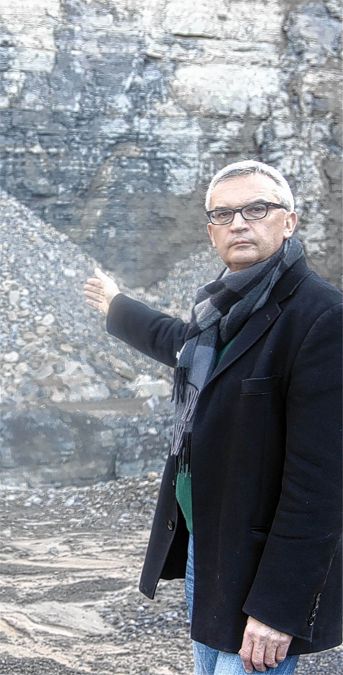 Verärgert über die Stadtverwaltung: NSN-Geschäftsführer Hans Ulmer. 