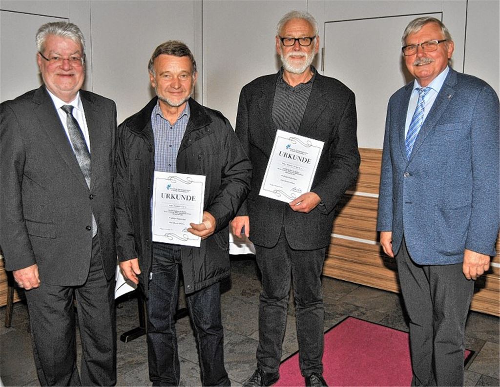 Verband ehrt Gerst und Läkemäker