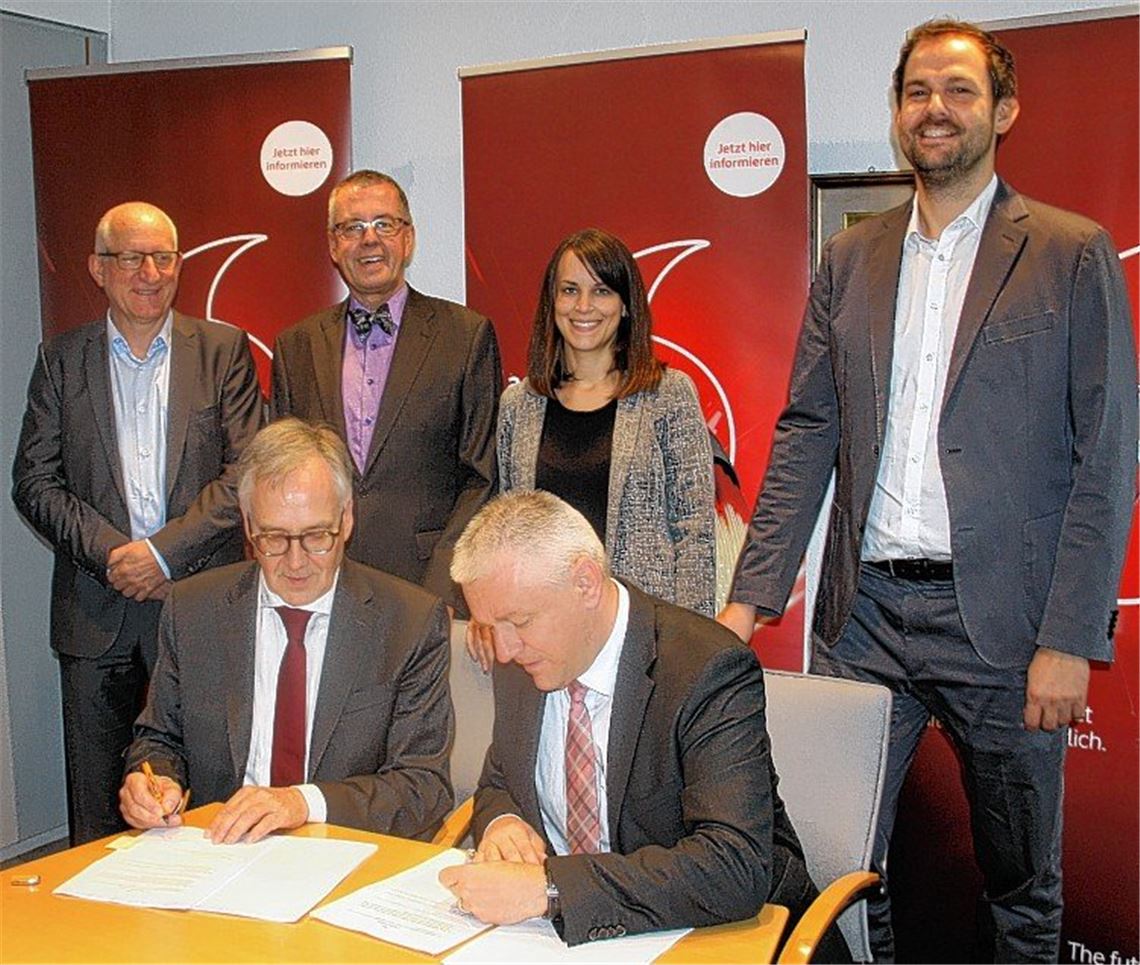 Vodafone als Partner im Boot