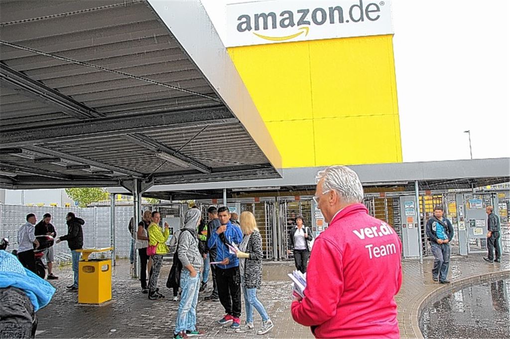 Erstmals Streik bei Amazon in Pforzheim