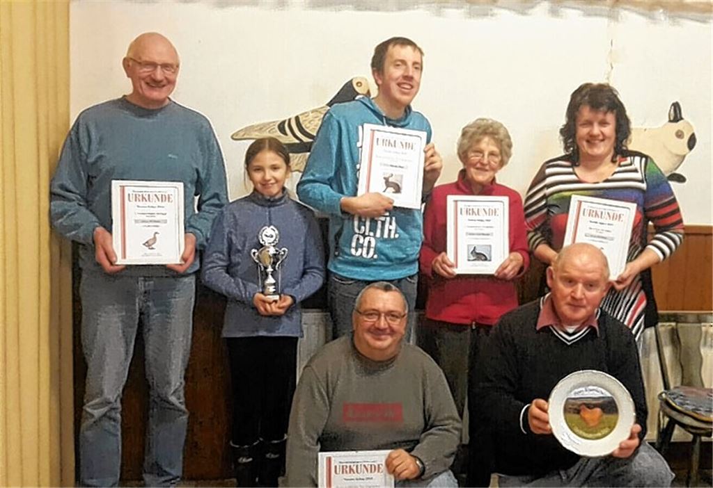 Vereinsmeister geehrt