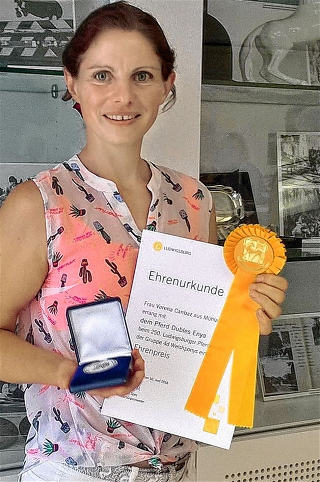 Stute besticht mit starkem Ausdruck