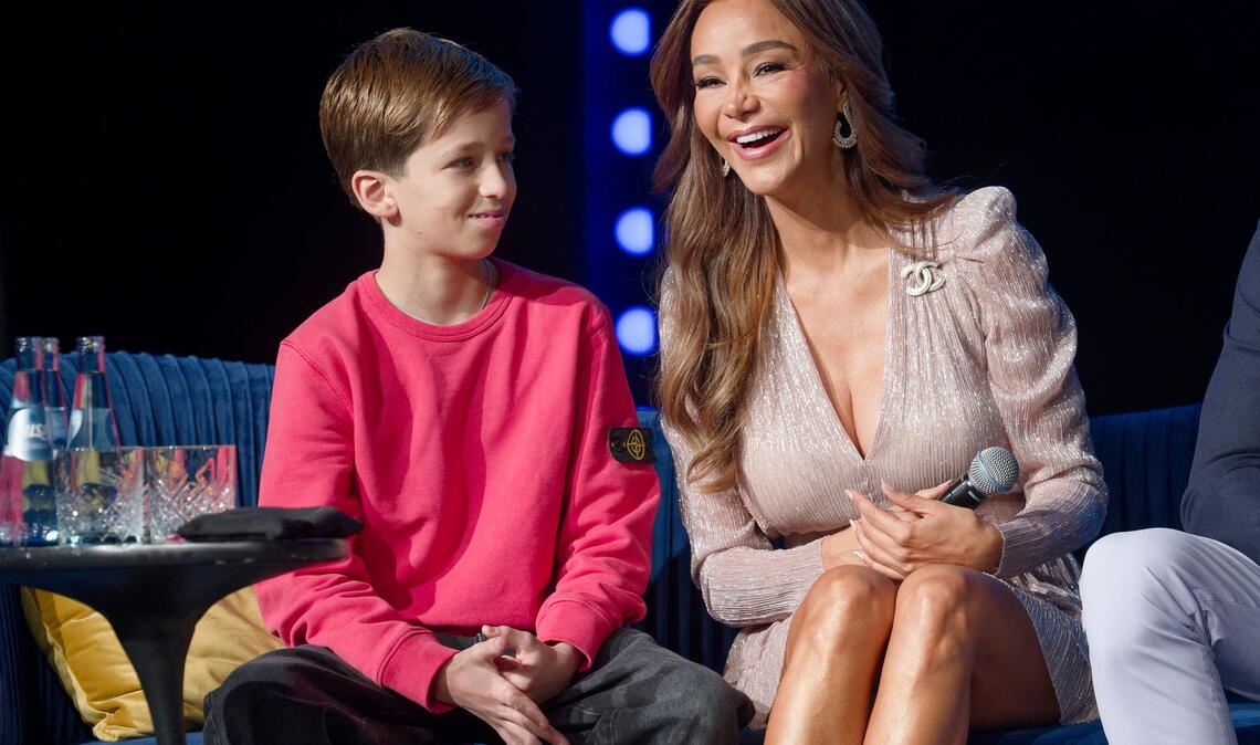 Verena Pooth telefoniert stündlich mit Sohn Rocco in Dubai. (Archivbild)