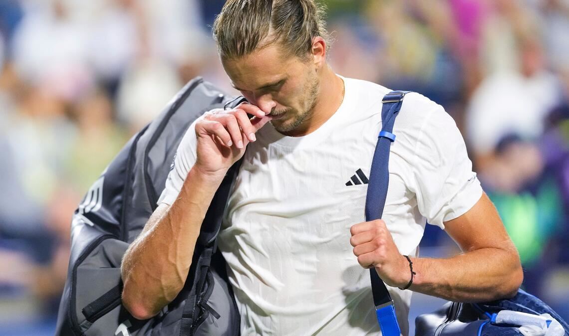 Vergab einen Matchball und verlor im Anschluss das Halbfinale: Alexander Zverev.