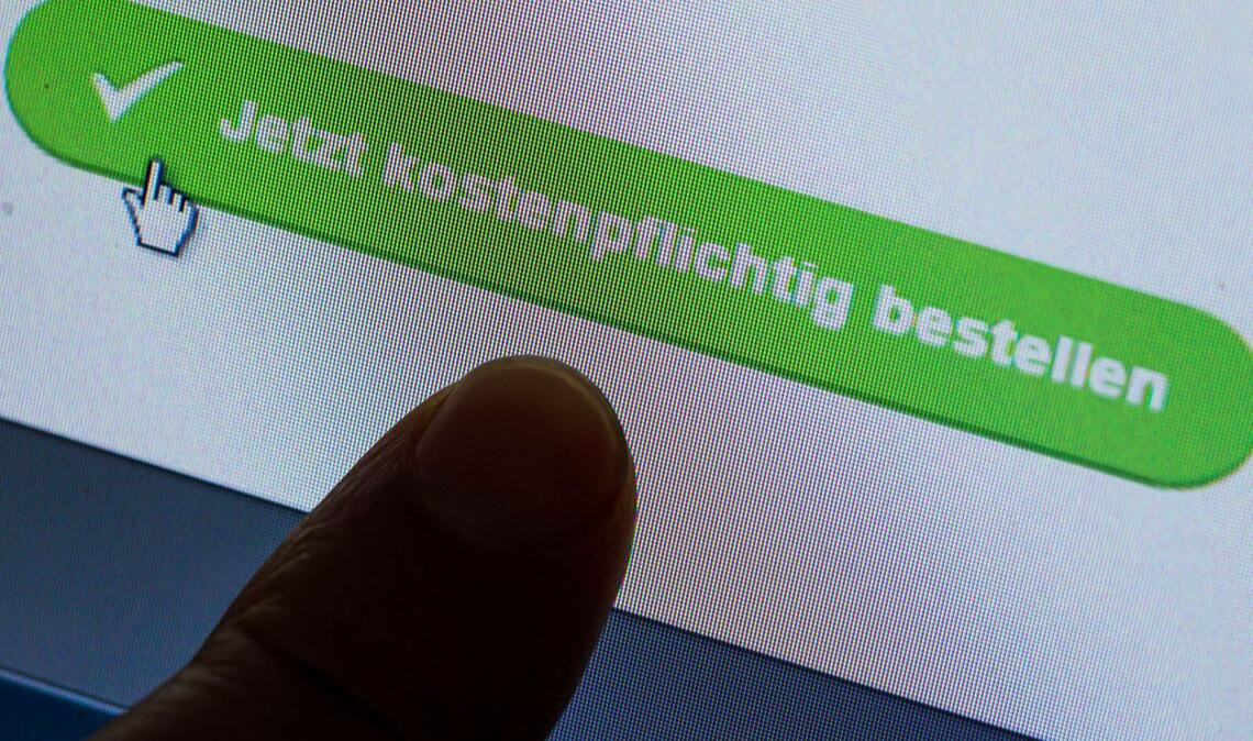 Verlockend für Viele: Online ist schnell geshoppt. (Symbolbild)