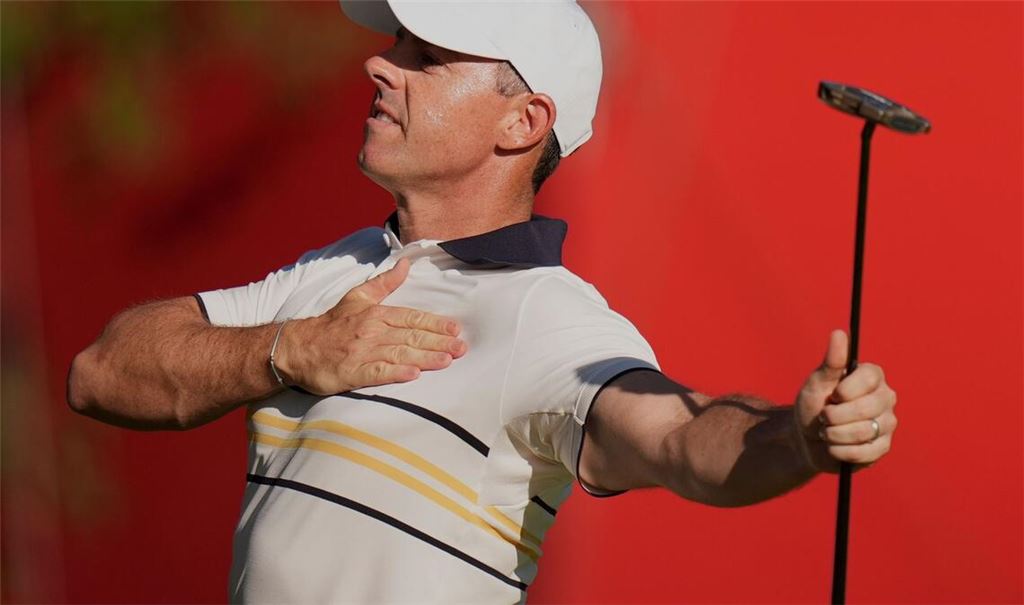 Verlor sein Match gegen Scottie Scheffler, konnte am Ende aber dennoch über den Titel jubeln: Rory McIlroy.