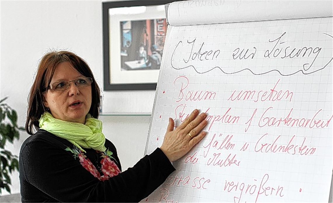 Vermittelt nicht nur, aber auch bei Nachbarschaftsstreitigkeiten: Mediatorin Petra Weber-Schön sucht gemeinsam mit den Konfliktparteien nach außergerichtlichen Lösungen.