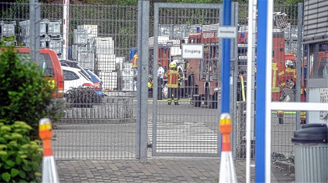 Explosion bei Suez in Knittlingen
