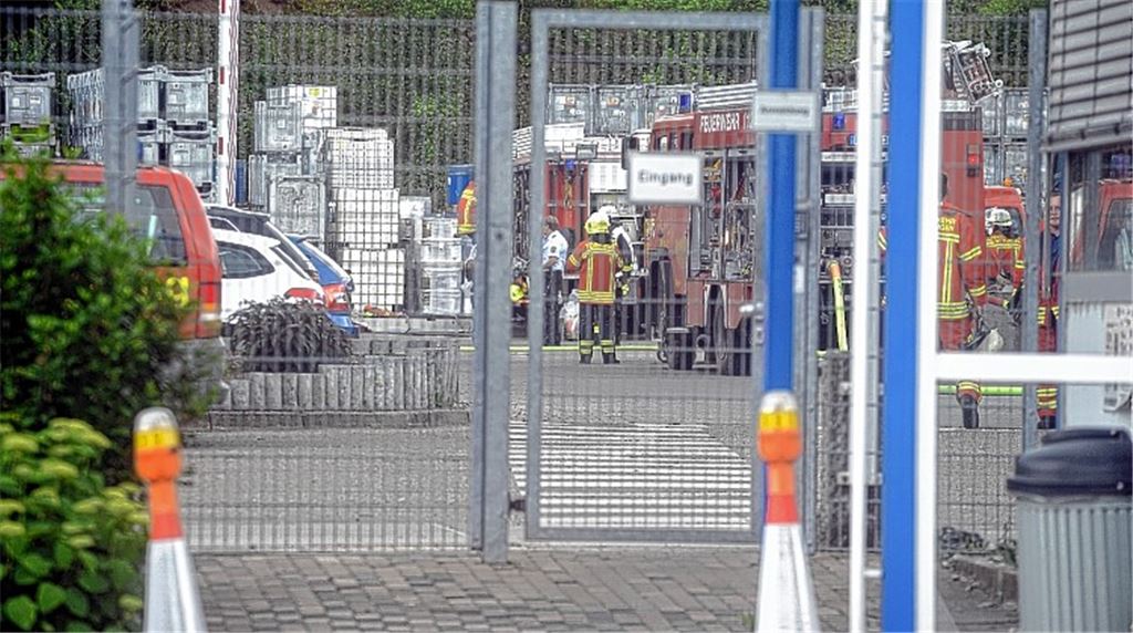 Explosion bei Suez in Knittlingen
