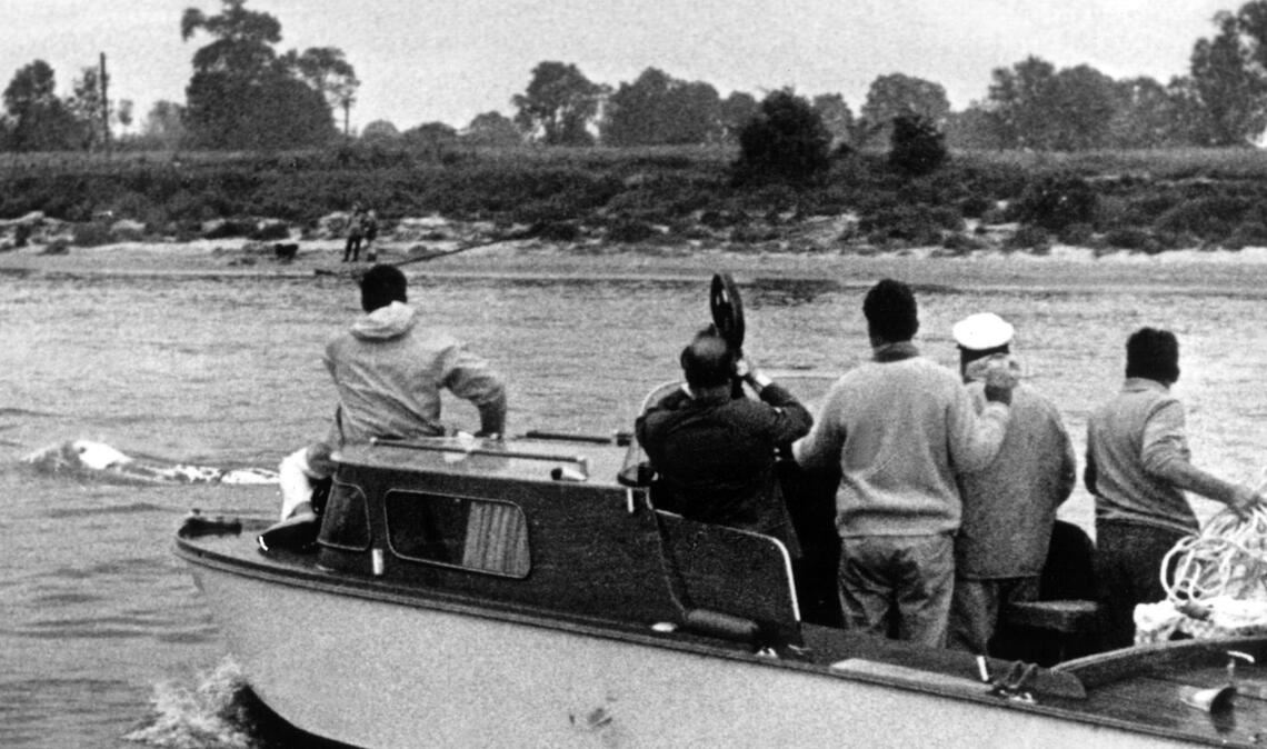 Verschiedene Boote waren tagelang auf der Spur des Wals. (Archivbild)