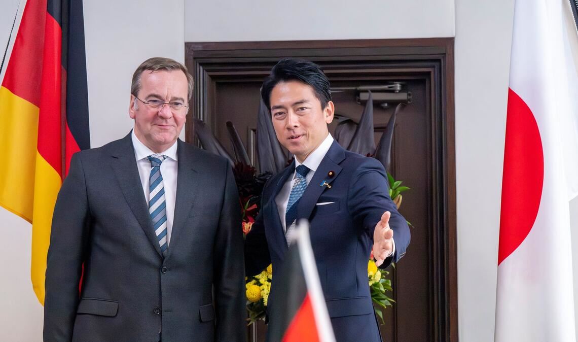 Verteidigungsminister Boris Pistorius (SPD) in Japan