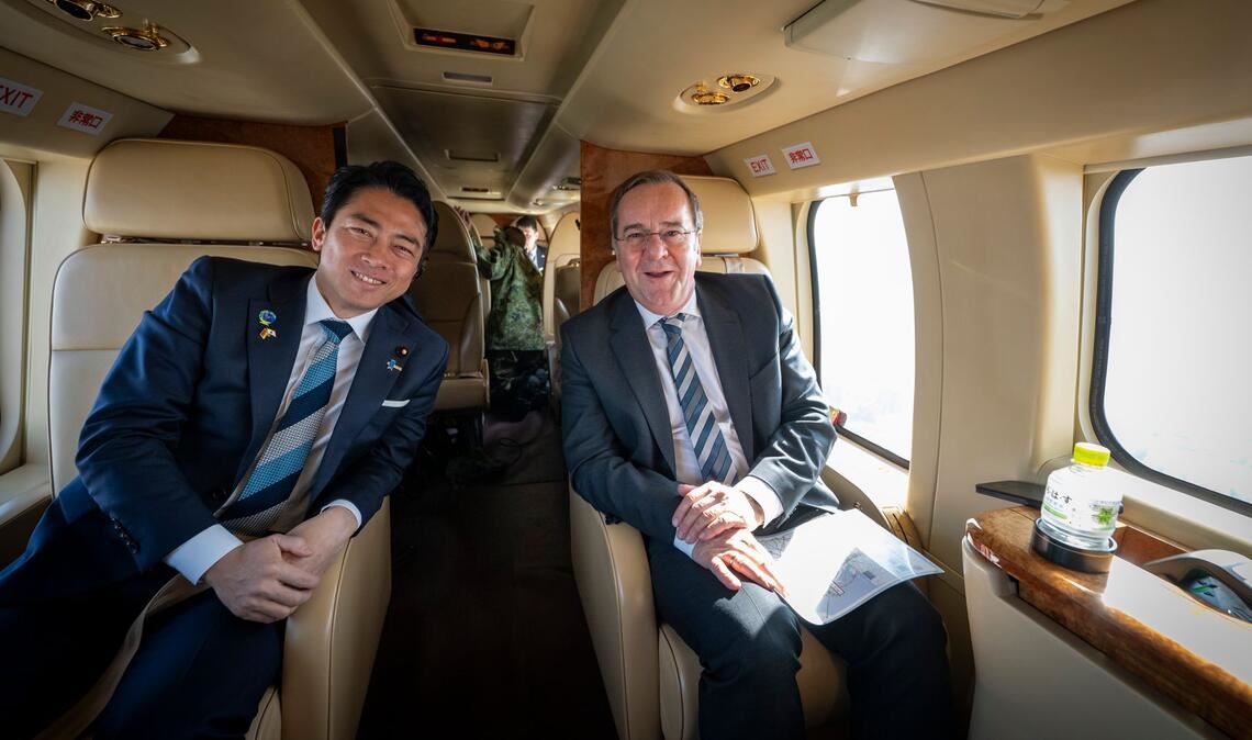 Verteidigungsminister Boris Pistorius (SPD) in Japan