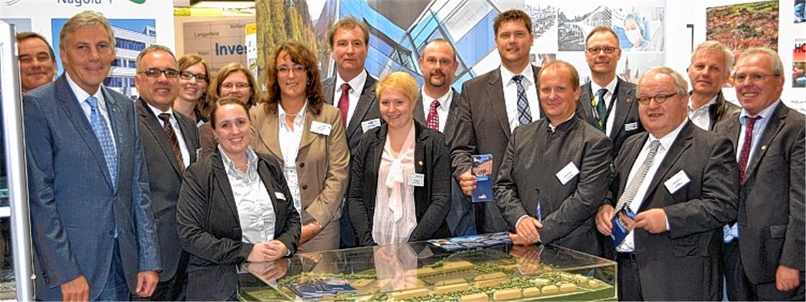 Vertreter der Region auf der Expo Real in München.