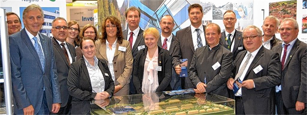 Vertreter der Region auf der Expo Real in München.