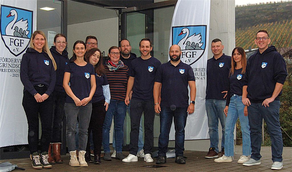 Vertreter des Fördervereins Grundschule Freudenstein. Foto: privat