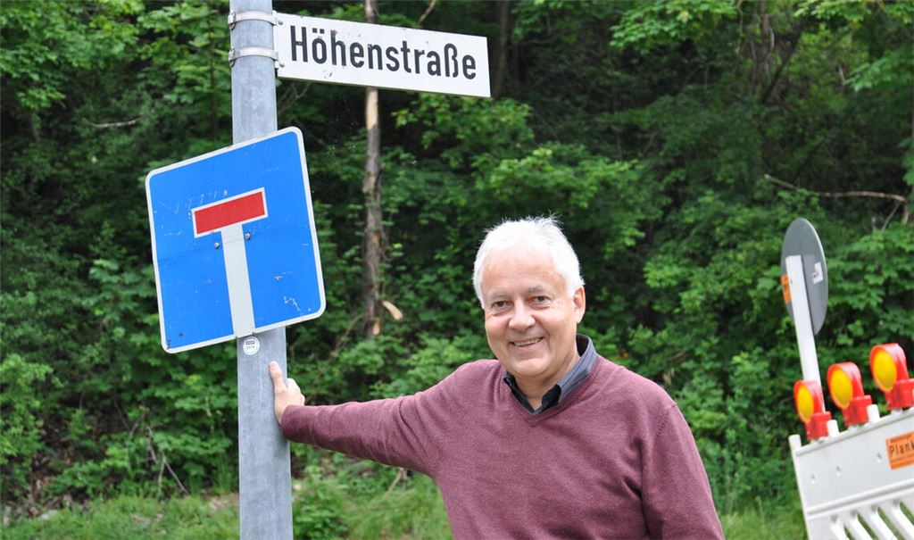 Vertritt Anliegerinnen und Anlieger der Enzberger Höhenstraße: Rechtsanwalt Johannes Mascha. Foto: privat