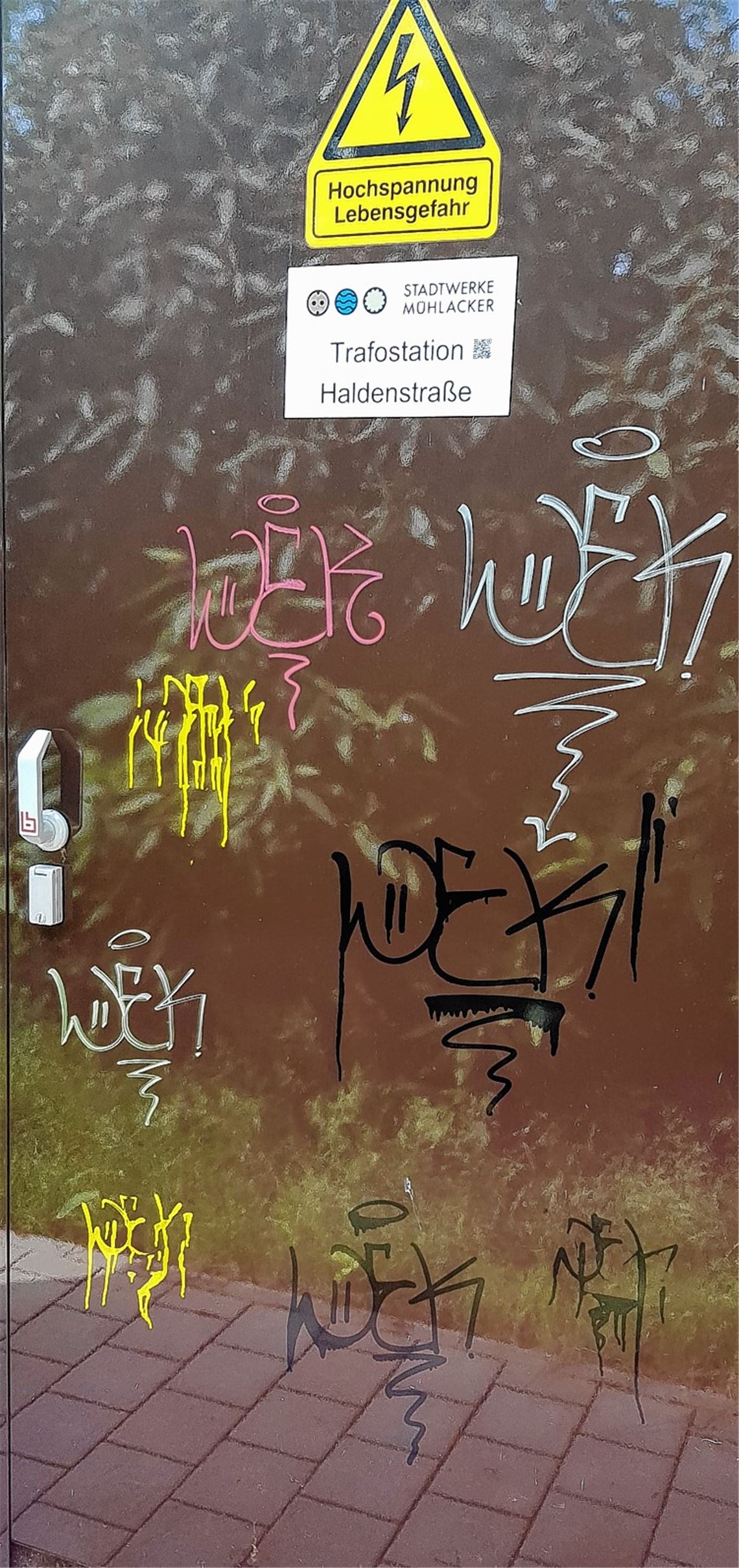 Vandalismus und Kupfer-Diebstahl