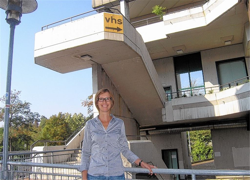Vhs-Programm mit bewährten und neuen Angeboten: Leiterin Katja Rohloff.Archivfoto: Becker