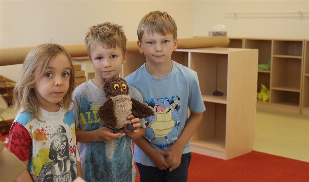 Viel Platz zum Ausprobieren: In den neuen Räumlichkeiten gibt es ein ganzes „Bauzimmer“, das den Jungen und Mädchen viele Möglichkeiten zur Weiterentwicklung gibt. Fotos: Deeg