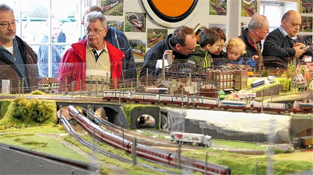 Viel zu bestaunen gibt es für die Besucher der Modellbahntage in Mühlacker.