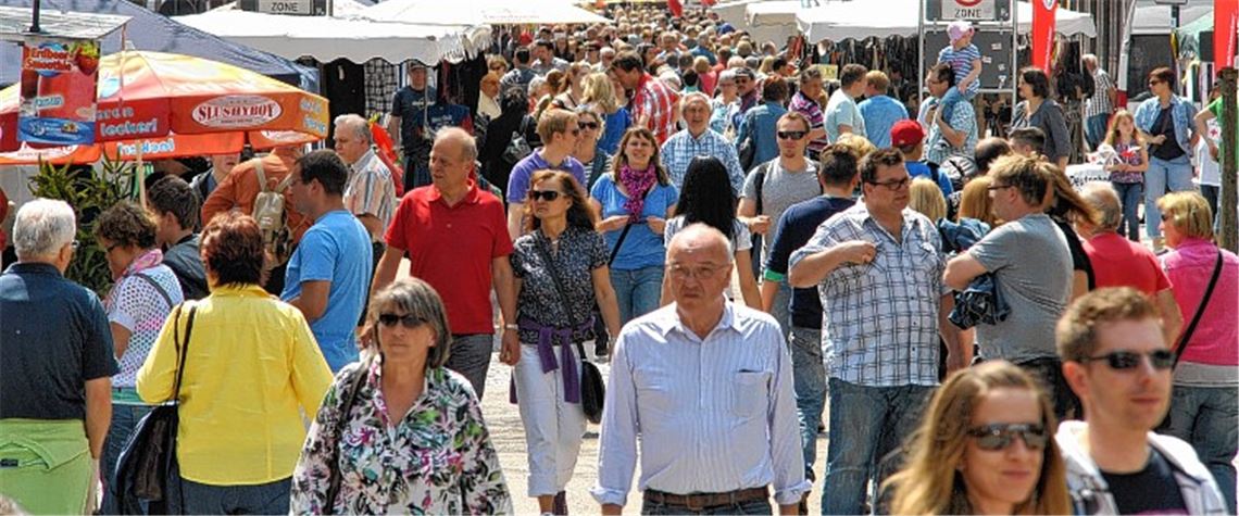 Viele Besucher aus nah und fern erhoffen sich die Verantwortlichen auch beim diesjährigen Mühlacker Frühling.