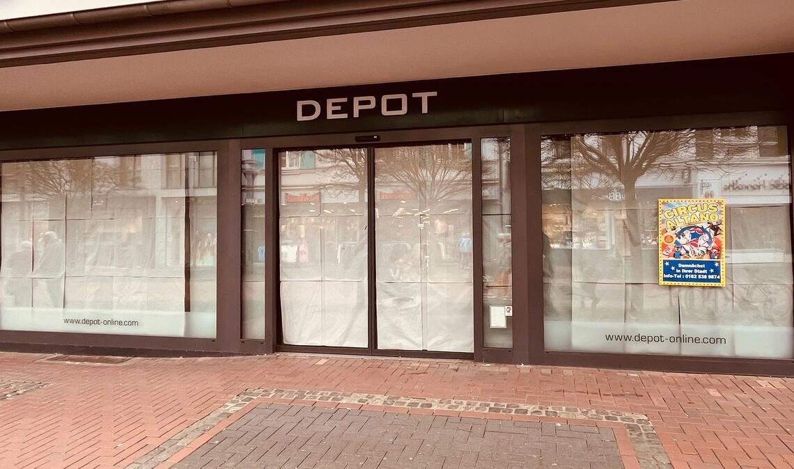 Viele Depot-Filialen - wie hier im nordrhein-westfälischen Hilden - wurden in den letzten Jahren geschlossen.