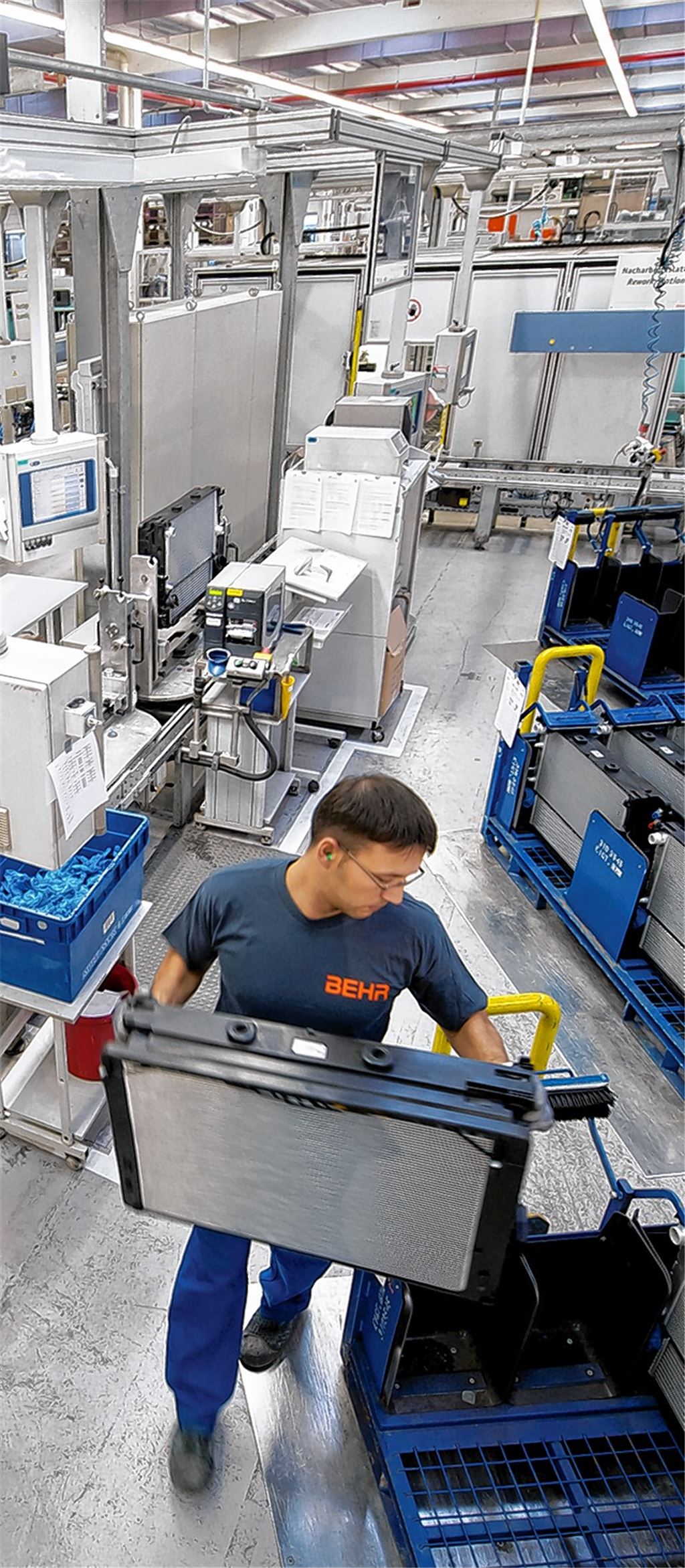 Viele Firmen berichten von vollen Auftragsbüchern und einer robusten Konjunktur. Trotzdem bleiben geopolitische Risiken. Foto: ©Behr