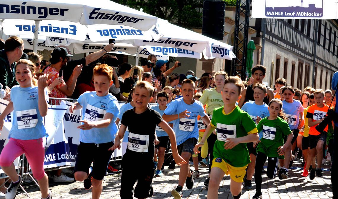 Viele Kinder sind bereits für den Mahle-Lauf angemeldet. 