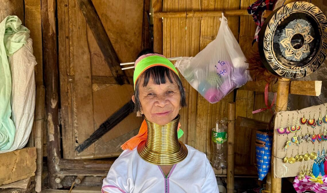 Viele "Long Neck Karen" leben als Minderheit im Norden von Thailand.