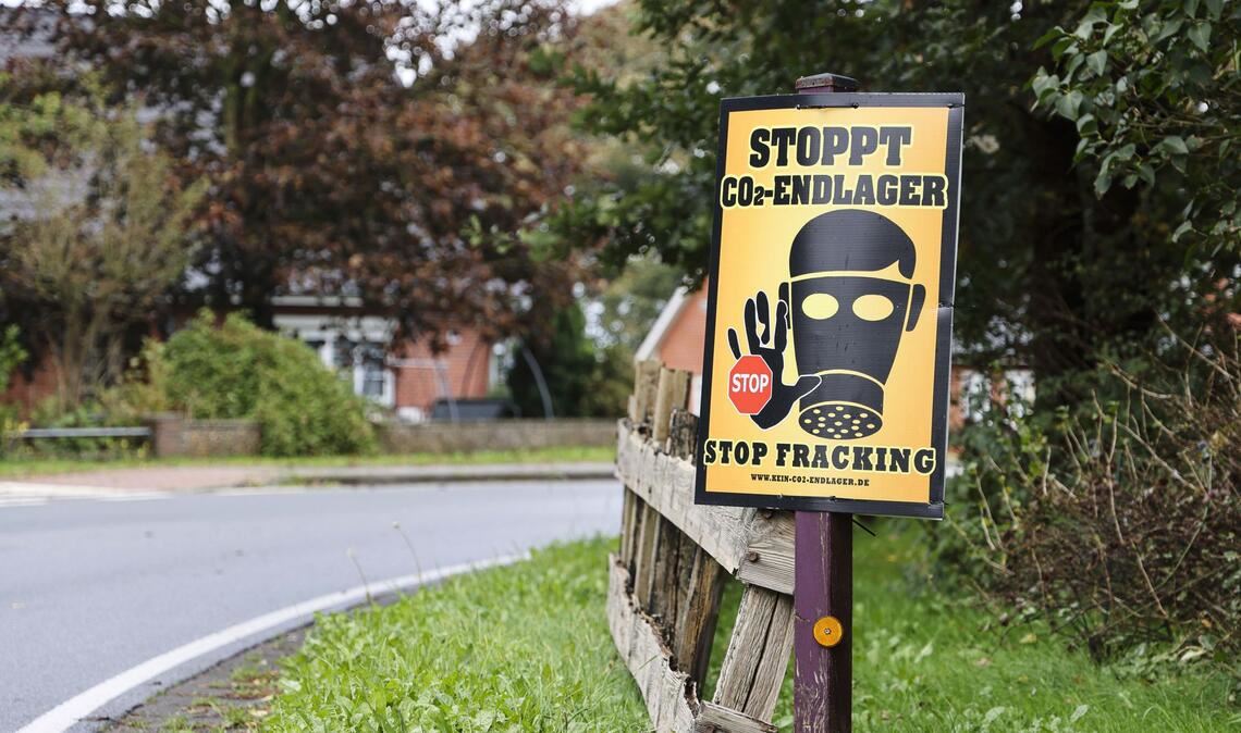 Viele Menschen blicken skeptisch auf die Lagerung von CO2.