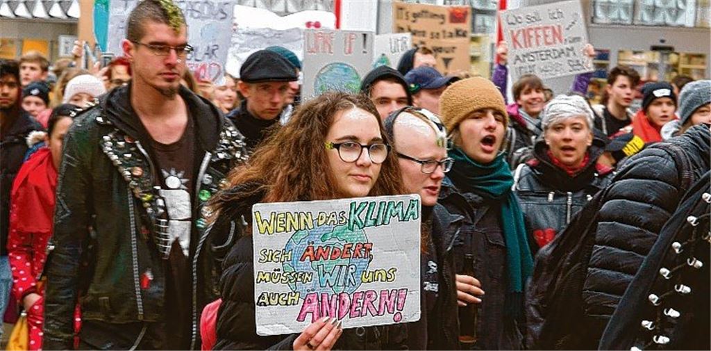 Schülerdemos ernten auch Kritik
