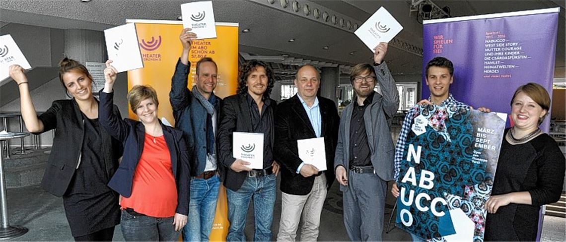 Viele kreative Köpfe haben am neuen Auftritt mitgewirkt. Foto: Harald Koch
