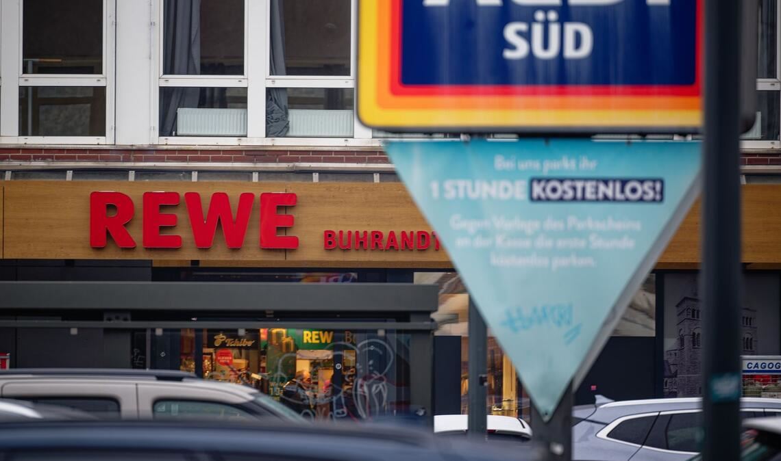 Vielerorts liegen die Filialen von Supermärkten und Discountern dicht beisammen.