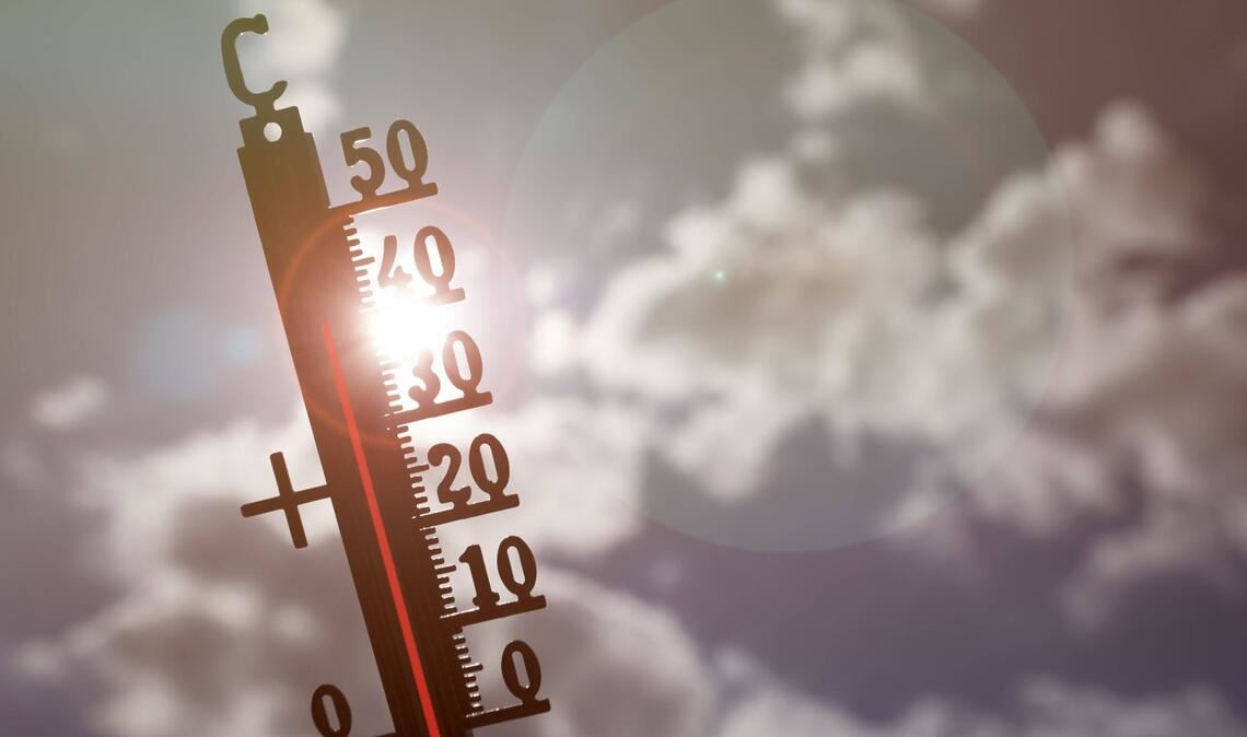 Vielerorts wurde die 30-Grad-Marke geknackt.