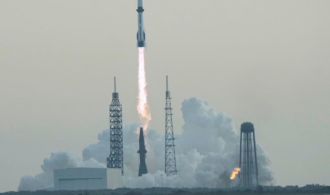 Vieles lief wie geplant bei dem Start - aber eine wichtige Sache nicht.