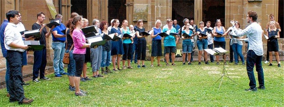 Gesangserlebnis passend zu Zeit und Ort