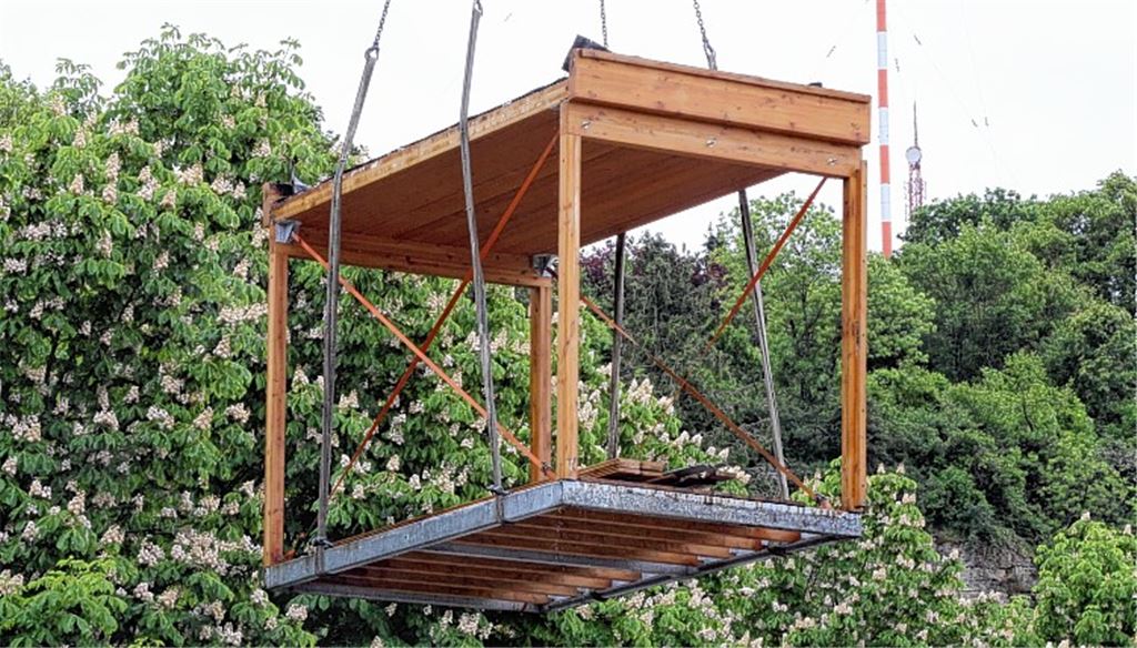 Forstpavillon verlässt die Enzgärten