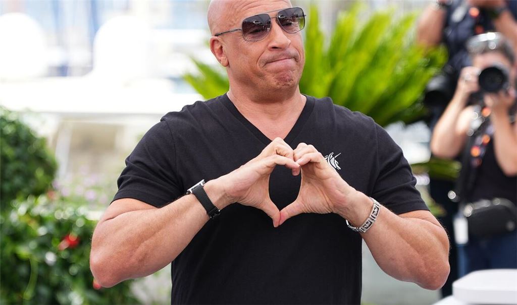 Vin Diesel in Cannes.