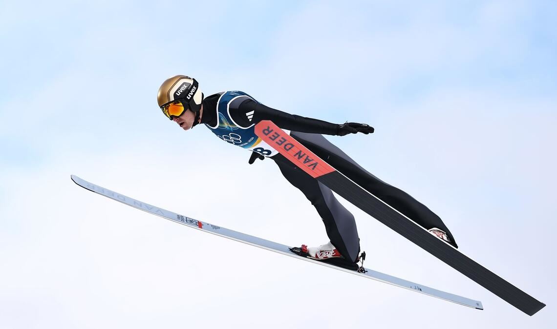 Vinzenz Geiger hat sich in eine gute Ausgangsposition gebracht.